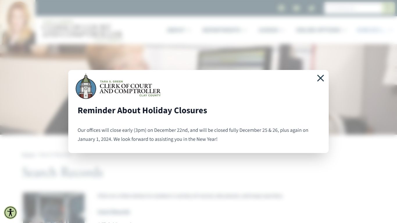 Search Records | Clay County Clerk of Court